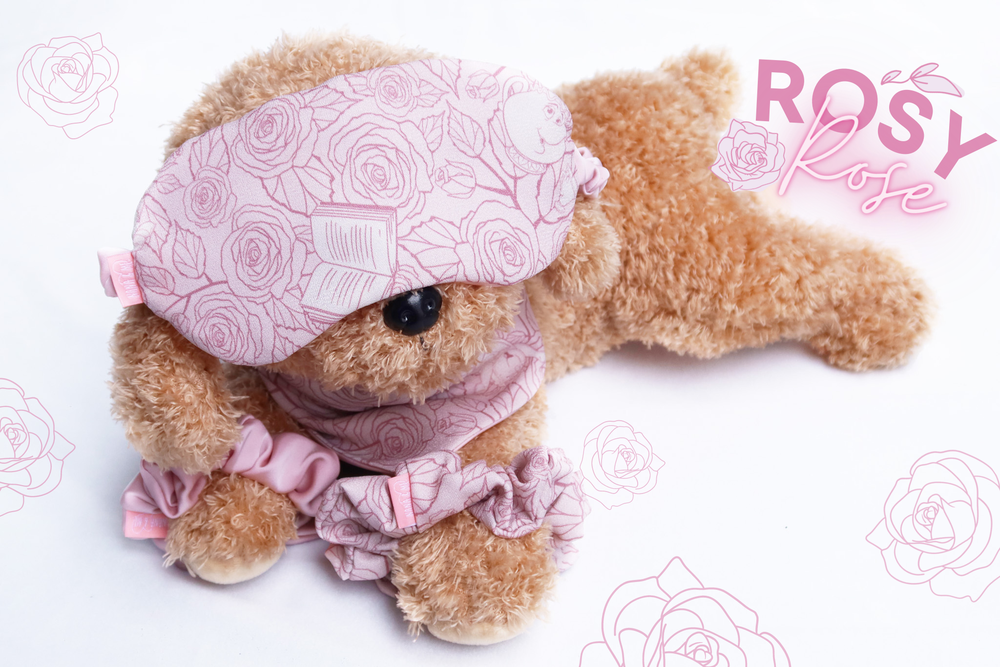 Sleep Mask - Rosy Rose