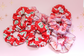 Scrunchies - My Lucky Mahjong - Cherry Red